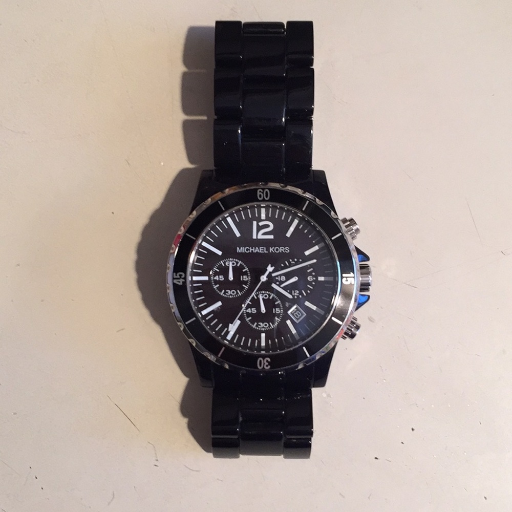 Black Authentic Michael Kors Watch